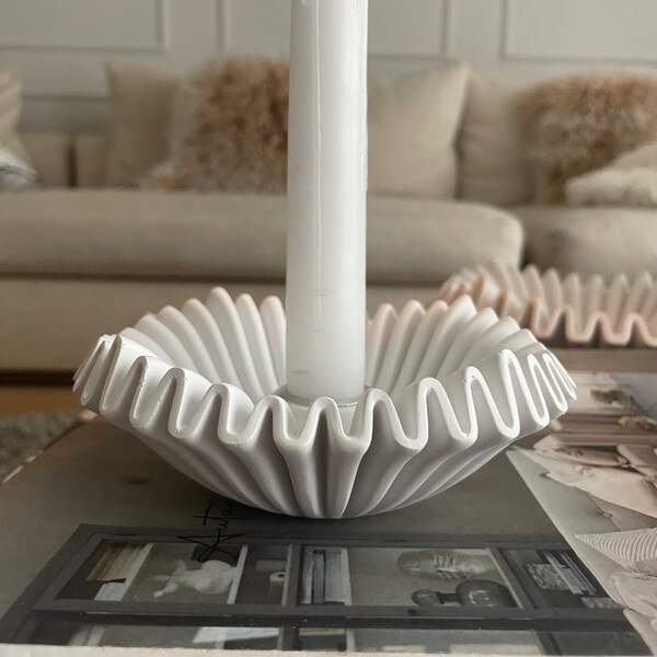 Marble Candle Holder Etsy