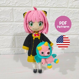 ENG Anya Doll + Chimera Pattern Amigurumi PDF