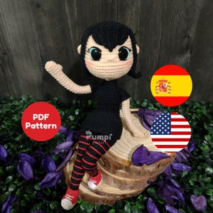 ENG/ESP Mavis Puppenmuster Amigurumi PDF