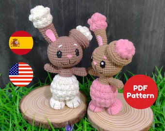 ENG/ESP Patrón Buneary Amigurumi PDF