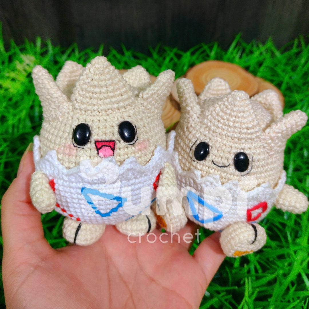 Togepi Pattern Seem Less ENG/ESP Togepi Pattern Amigurumi PDF - Etsy