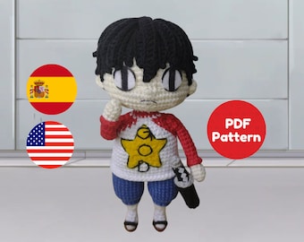 ENG/ESP Kotaro Patrón Amigurumi PDF