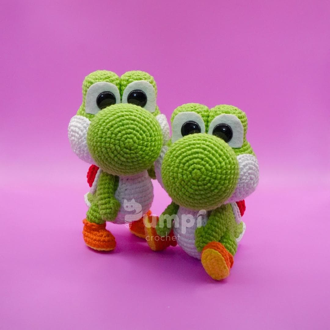 ENG Yoshi Pattern Amigurumi PDF - Etsy