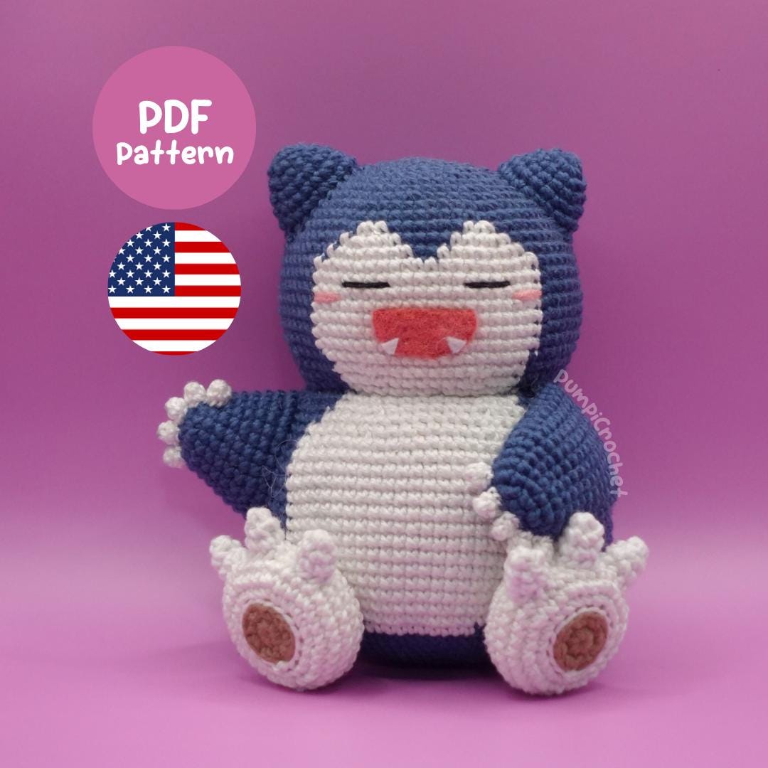 英語 カビゴンのあみぐるみ PDF - Etsy 日本