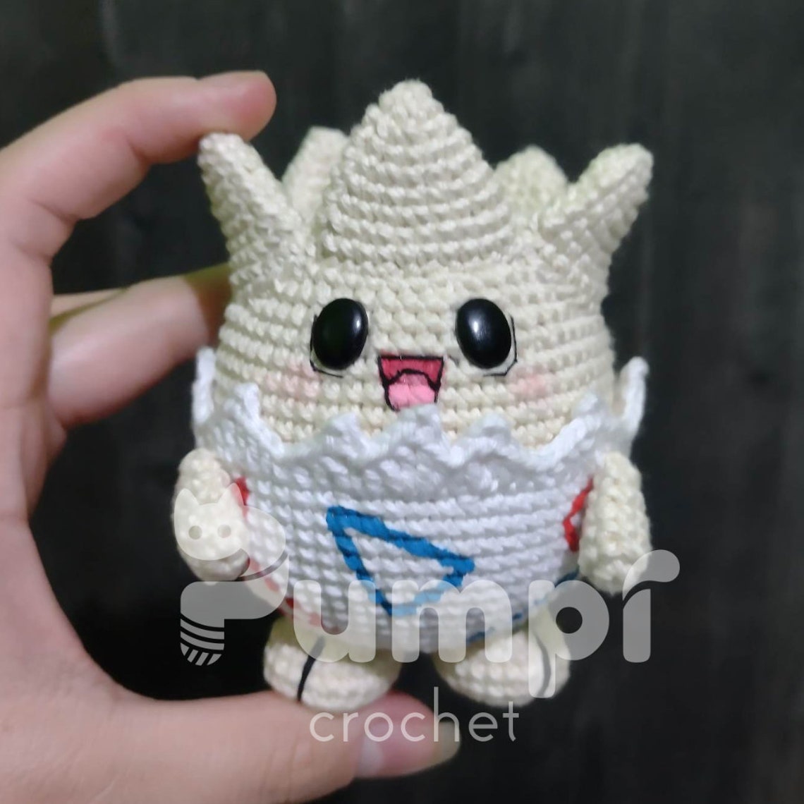 Togepi Pattern Seem Less ENG/ESP Togepi Pattern Amigurumi PDF - Etsy