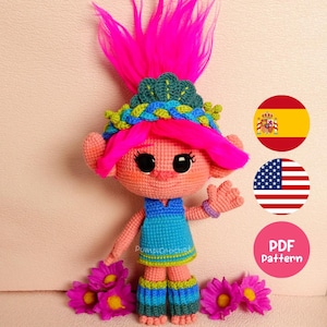 Peluches dos Trolls – Poppy, Branch e os teus amigos favoritos em
