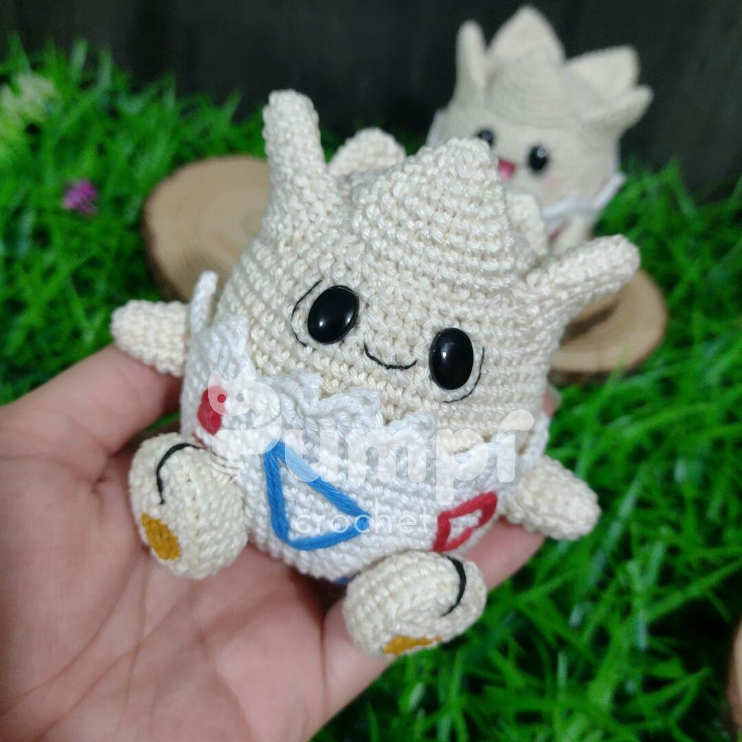 Togepi Pattern Seem Less ENG/ESP Togepi Pattern Amigurumi PDF - Etsy