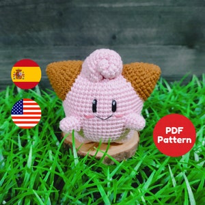ENG/ESP Cleffa Muster Amigurumi PDF