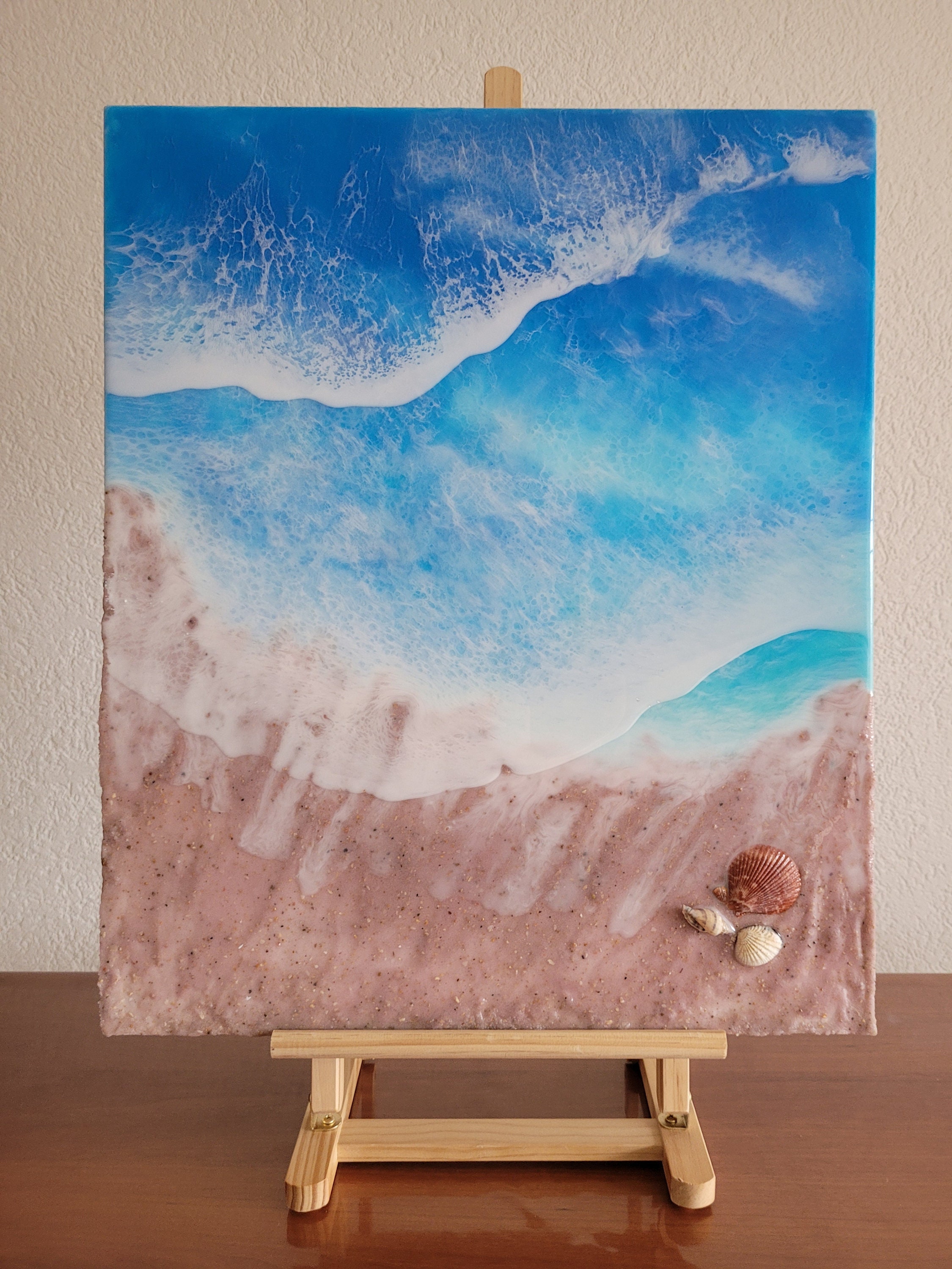 Océan Art avec Résine Epoxy