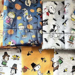 Pillowcase, Charlie Brown, Snoopy, Peanuts,  Halloween, Thanksgiving, Fall, handmade