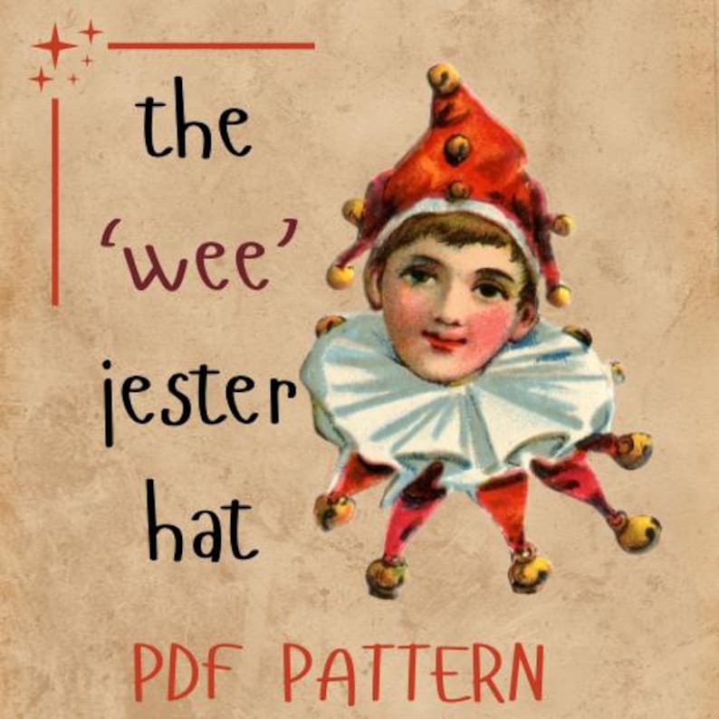 The Wee Jester Hat Crochet Pattern - Etsy