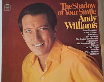 Andy Williams - The Shadow of Your Smile  - Vintage Vinyl - LP Released 1966