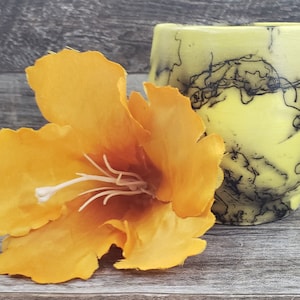 Raku Vase made with Phoenix Clay - 4 inch Decorative Ceramic Art Vase - Horsehair Raku Fired Vase - Ceramic Art