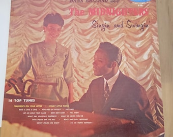 Hank Ballard and the Midnighters - Singin' and Swingin' - Vintage Vinyl - LP Released 1959 - Rare Find
