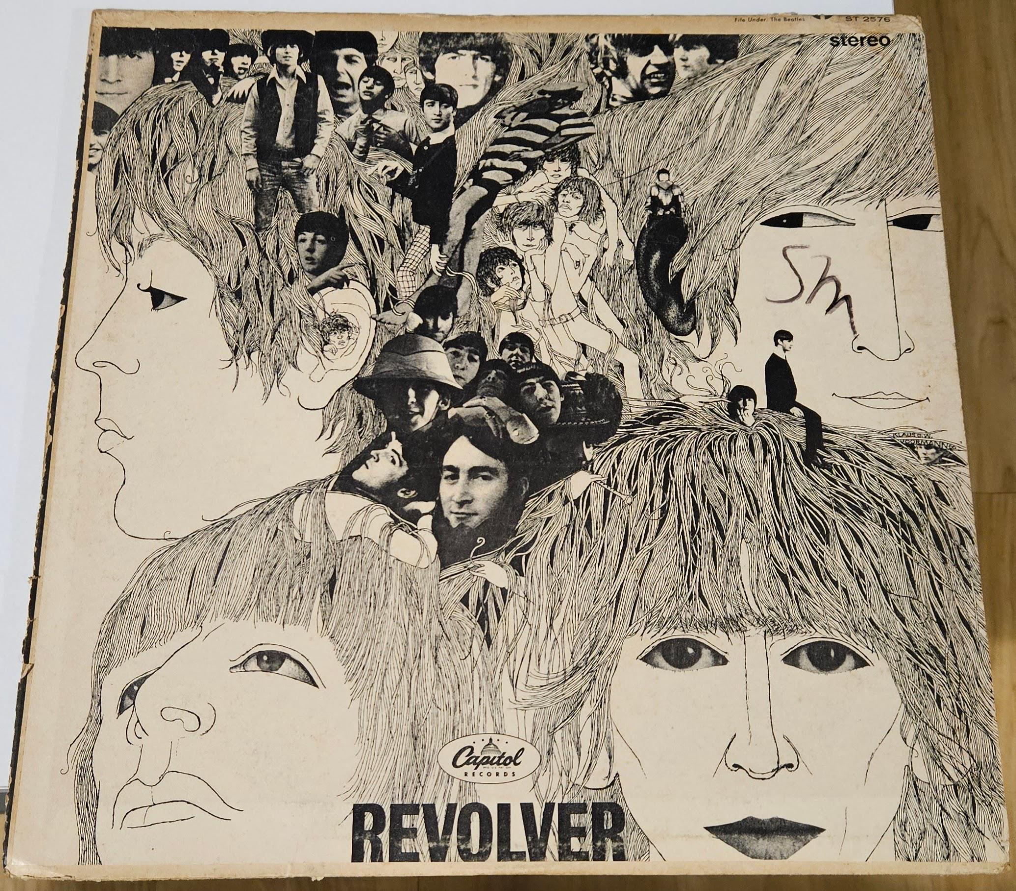 レア！デンマーク　初盤　MONO REVOLVER LP BEATLES UK The Beatles – Revolver – Vinyl (Withdrawn Mix, LP, Album