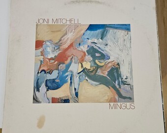 Joni Mitchell - "Mingus" - Vintage Vinyl - LP Released 1979 - Rare Find