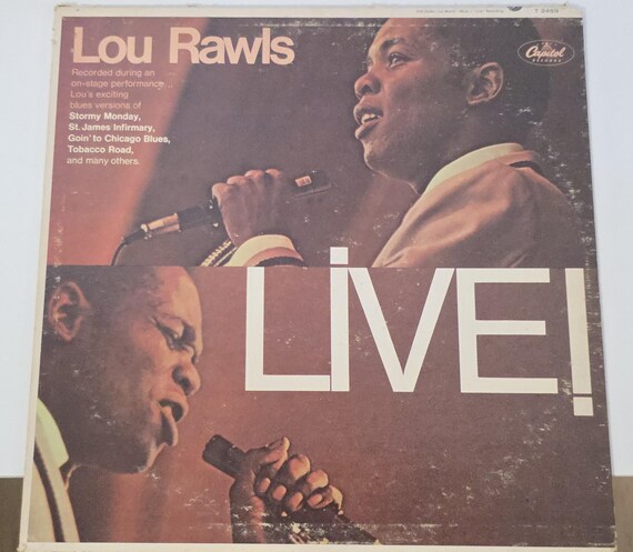 tobacco road lou rawls live Lou Rawls - LIVE - Vintage Vinyl
