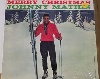 Johnny Mathis - Merry Christmas - Vintage Vinyl - LP Released 1958