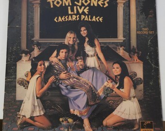 Tom Jones - Live Caesars Palace - Vintage Vinyl - Double LP Released 1971