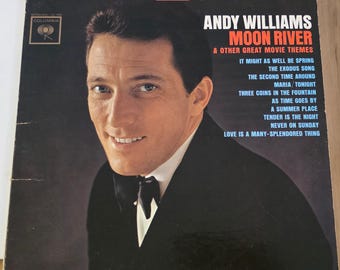 Andy Williams - Moon River & Other Great Movie Themes  - Vintage Vinyl - LP Released 1962