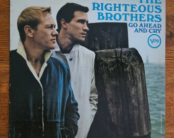 The Righteous Brothers - Vintage Vinyl - "Go Ahead and Cry" - 1966 LP