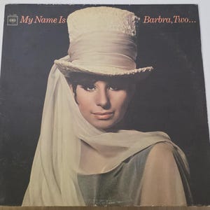 Barbra Streisand - My Name is Barbra, Two... - Vintage Vinyl - LP Released 1966