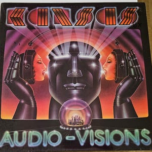 Kansas &quot;Audio-Visions&quot; - SEALED Vintage Vinyl - 1980 Rare FInd LP