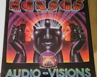 Kansas "Audio-Visions" - SEALED Vintage Vinyl - 1980 Rare FInd LP