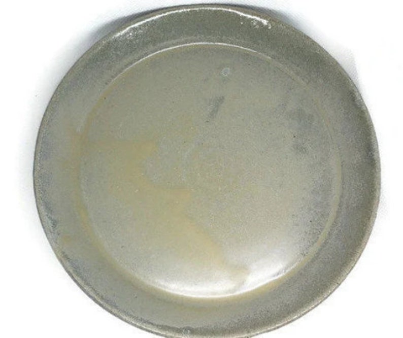 Bread and Butter Dish, Sandwich Plate Hand Thrown Ceramic Pottery by