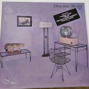 Elton John - &quot;The Fox&quot; - Mint Vintage Vinyl - LP Released 1981