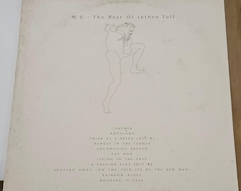 Jethro Tull - "The Best of Jethro Tull" - Vintage Vinyl - LP Released 1975 - Rare Find