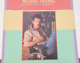 Michael Franks - Passion Fruit - Vintage Vinyl - LP Released 1983 - Rare Find