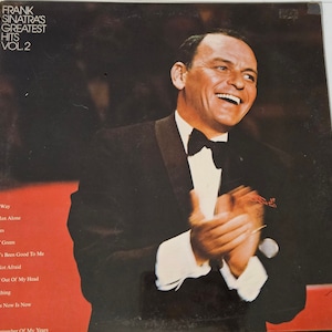 Frank Sinatra&#39;s Greatest Hits Vol. 2 - Mint Condition - Vintage Vinyl - LP Released 1972