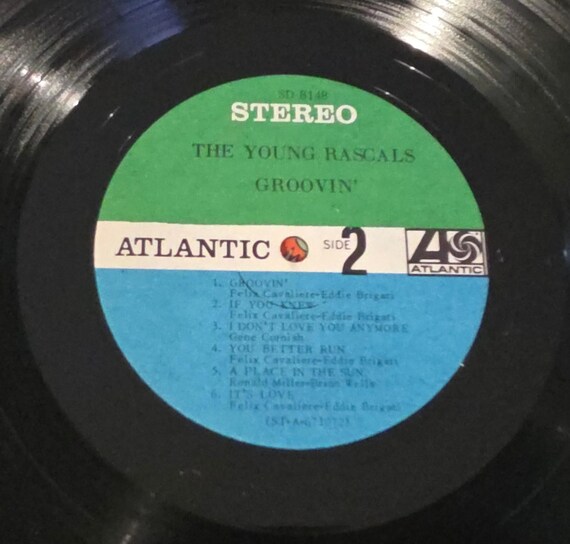 The Young Rascals - Groovin' - Vintage Vinyl - LP Released 1967 - Etsy