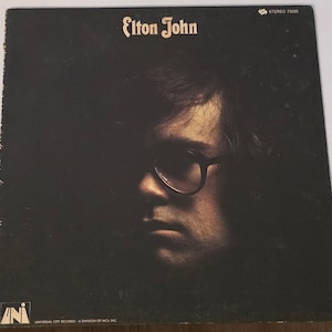 Elton John &quot;self titled&quot; - Vintage Vinyl - LP Released 1970