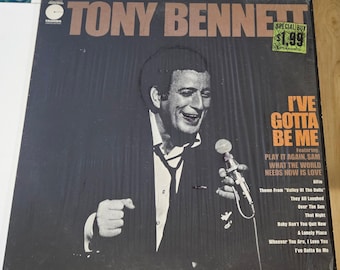Tony Bennett - I've Gotta Be Me - Vintage Vinyl - LP Released 1969 - Rare Find