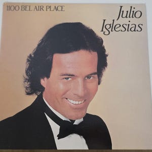 Julio Iglesias - 100 Bel Air Place - Vintage Vinyl - LP Released 1984
