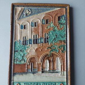 Cloisonnékakel Porceleyne Fles från klostret Middelburg