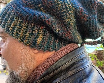 Handmade Wool Knit Beanie Hat