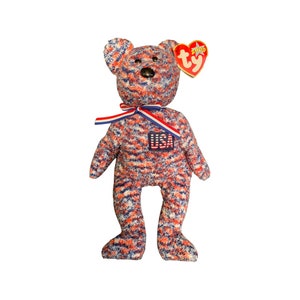 USA the Bear Ty Beanie Baby