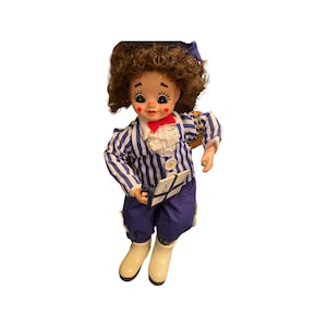 1986 September Calendar Clowns Doll