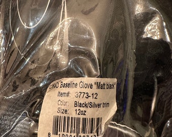 CKO Kickboxhandschuhe “Matt Schwarz”