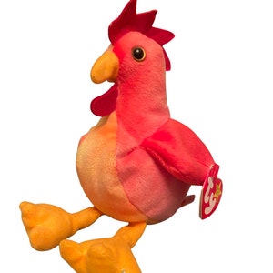 Strut the Rooster Ty Beanie Baby