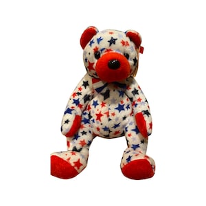 Red the Bear Beanie Baby