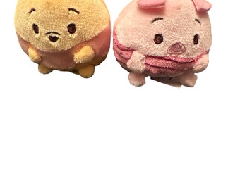 Disney Ufufy mini Winnie the Pooh and piglet plush
