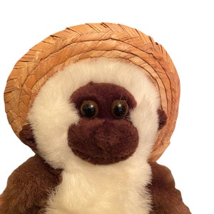 Hanging monkey with Hat plush