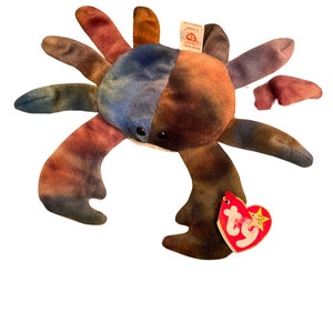 Claude the Crab Ty Beanie Baby (read description)