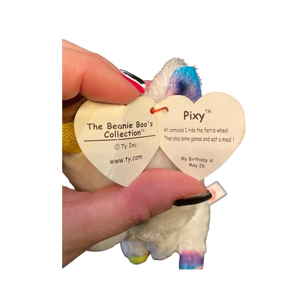 Pixy the Unicorn Beanie Boos - Etsy