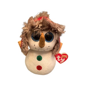 Buttons the snowman Ty Beanie Baby