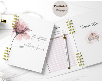 Wedding Planner Printable, Wedding Planning Book, Wedding Binder ...